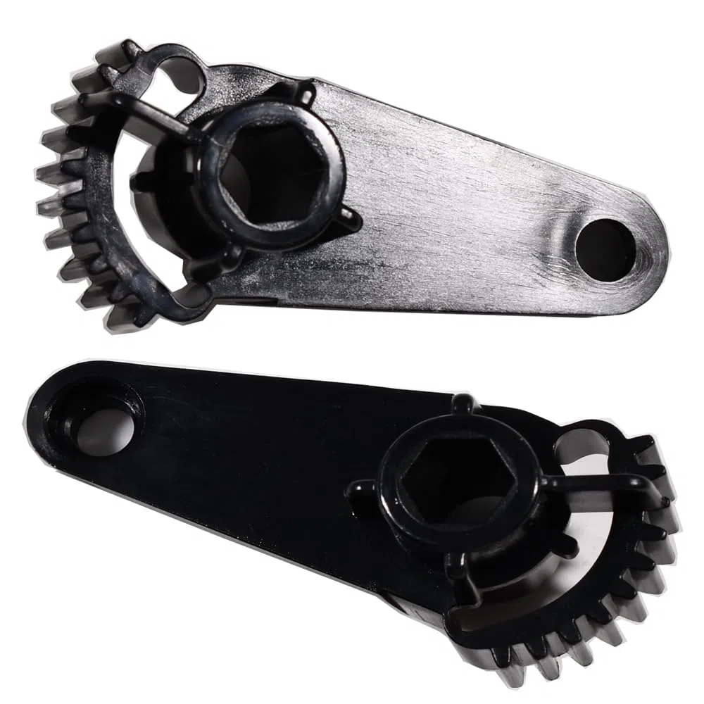 Juego de 2 unidades negro palanca de ventilación calefacción CA regulador de palanca de ventilación compatible con Citroen C4 Berlingo Peugeot