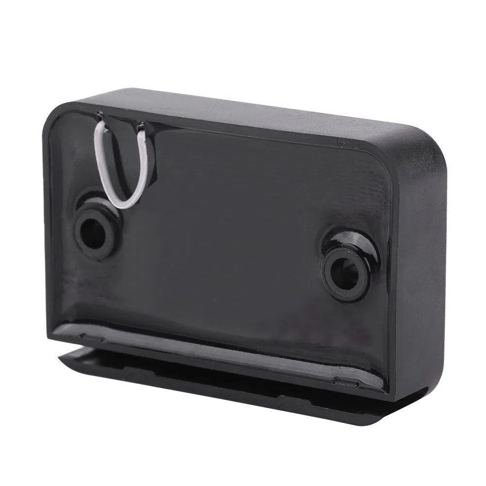 Medidor de Horas Digital, Medidor de Horas Vibración Inalámbrico, Ajuste Inalámbrico para Máquina Vibratoria, Medidor de Horas Inalámbrico Marino Motocicleta(Negro)