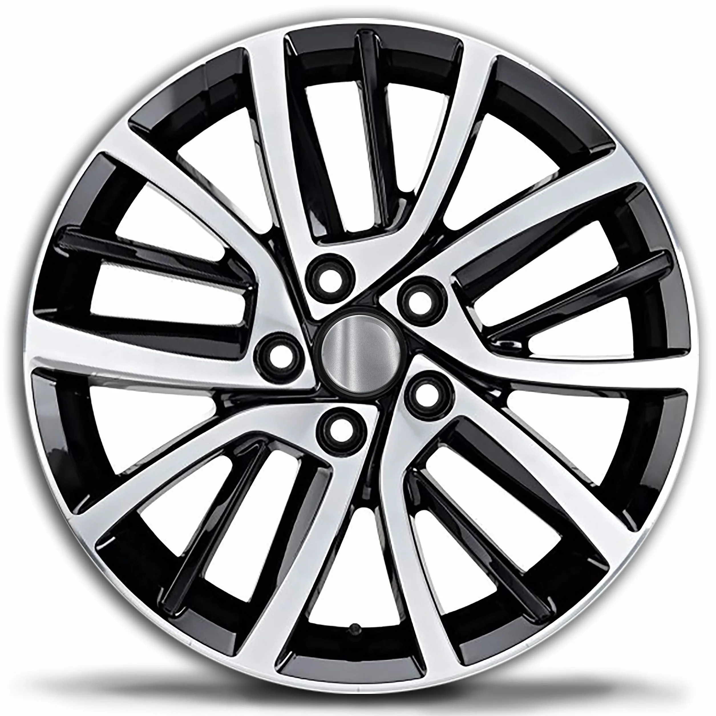 Tapacubos Compatibles con VW Skoda 3B7 601 171 Juego 4 Pzas CV