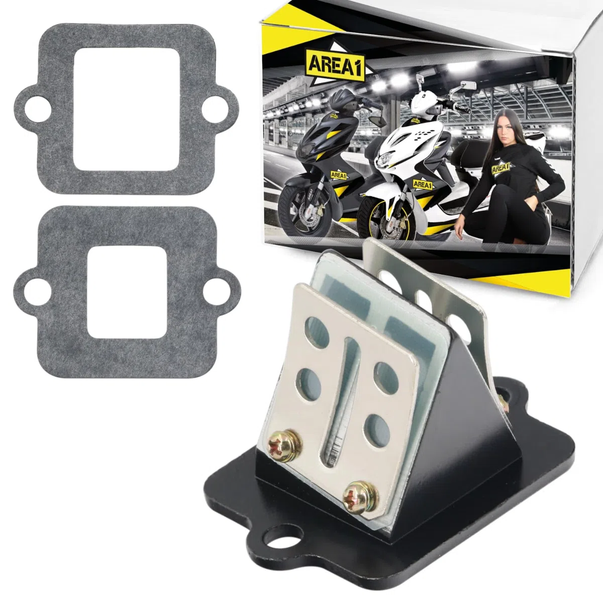 Area 1 bloque de membrana de repuesto (compatible con 2T 50 ccm)