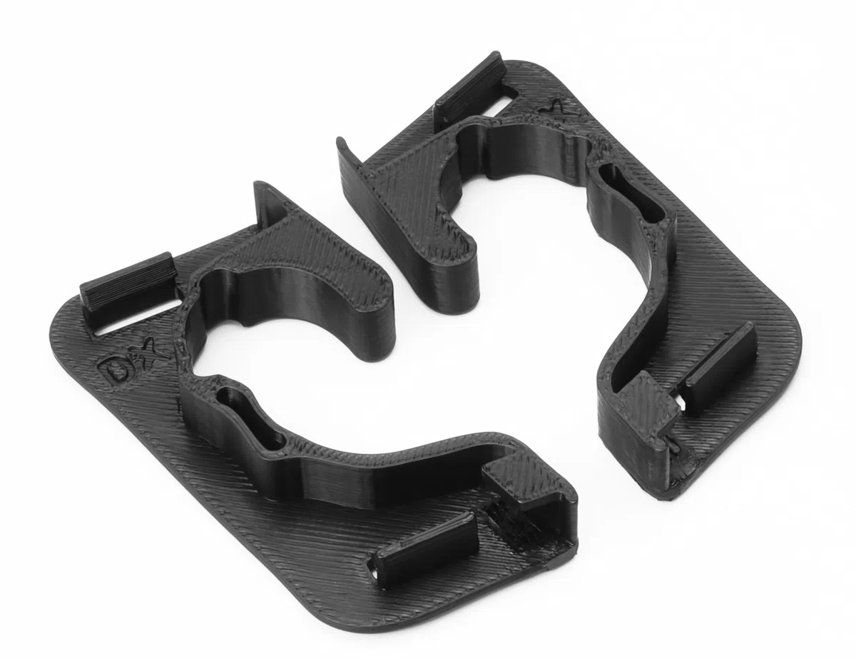 Par de ganchos para estante derecho e izquierdo para maletero compatible con Fiat 500X 2014 – 2024 | Adecuado para Fiat Panda 2012 – 2023, para Alfa Romeo Giulietta 2010 – 2020, compatible con