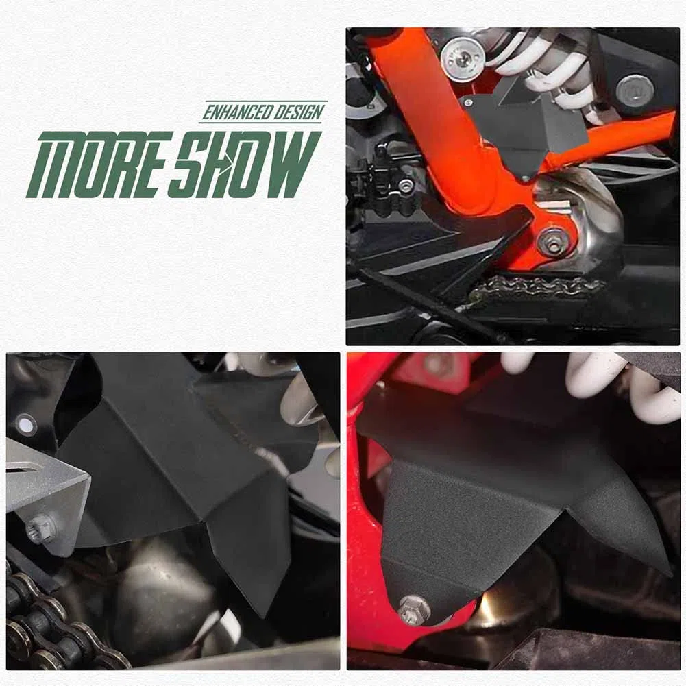 Protector de cubierta de protección de tubo de escape de escudo térmico de choque trasero de moto Para K.T.M 790 ADV S R 790 ADV-R 790 ADV-S 2018-2020 890 Adventure S R 890 ADV-R 890 ADV-S 2018-2023