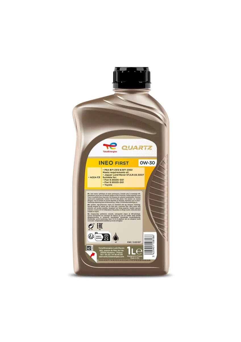 Total Cuarzo Ineo First 0 W de 30, 1L