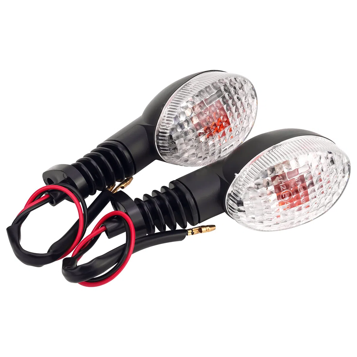 Road Passion Motocicleta Luz de señal de giro 1 par Compatible con YAMAHA XT660X 2004-2014/ XT660R 2004-2014/ MT-03 2006-2012