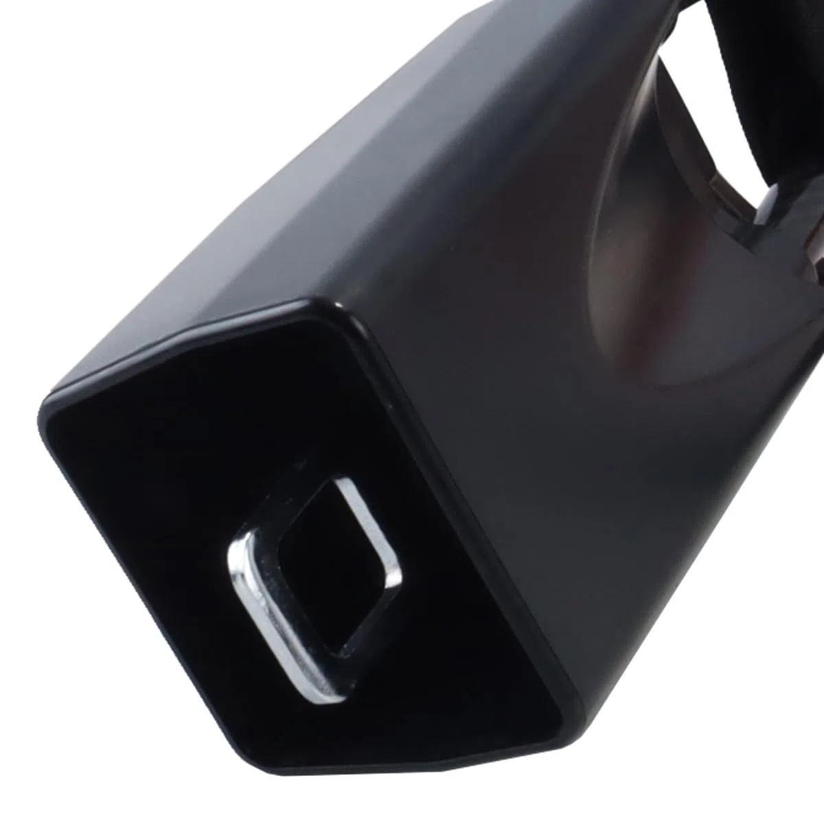 Ubric Candado de volante con tira reflectante, antirrobo resistente con 3 llaves para coche, SUV, camión, camioneta, furgoneta y autocaravana (negro y naranja)