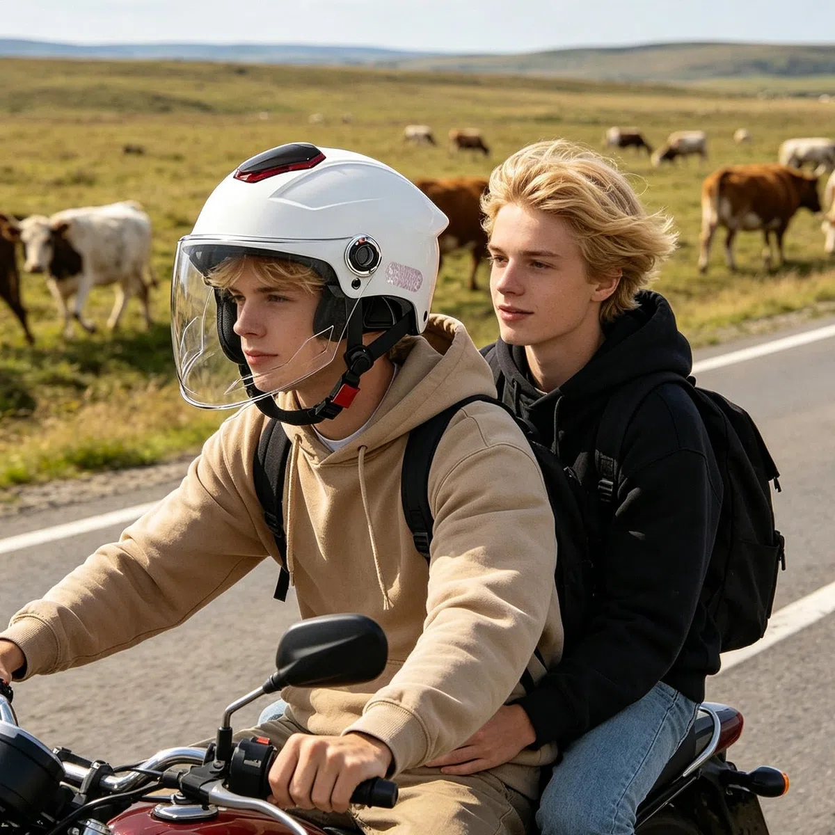 Casco de Seguridad para Motocicleta - Absorción de Impactos y Bloqueo Solar | Casco para Motocicleta,para Padre Esposo Mujeres Hombres Adultos Desplazamientos Diarios En Calles Y Viajes