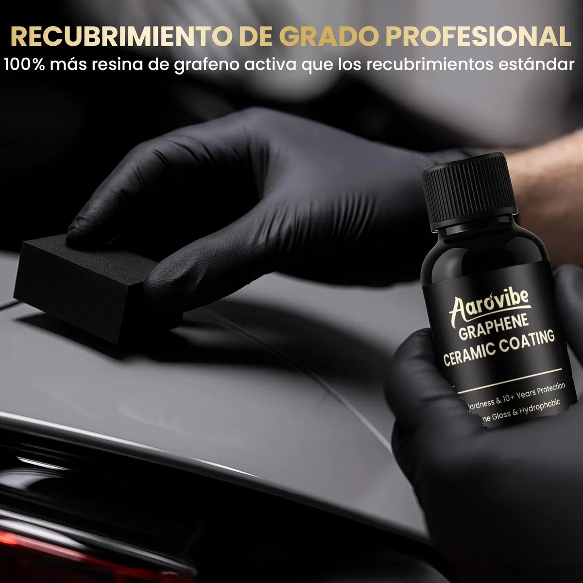 20H Ceramic Coating Car, Kit Avanzado de Grafeno Recubrimiento Cerámico, 10+ Años de Protección y Brillo Extremo, Tratamiento Ceramico Coche para Restauración y Cuidado de Pintura (70ml)