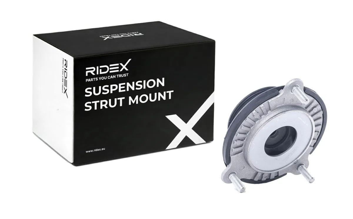 RIDEX 1180S0293 Copela de amortiguador Delantero Compatible con PEUGEOT 407 SW 6E, 6D