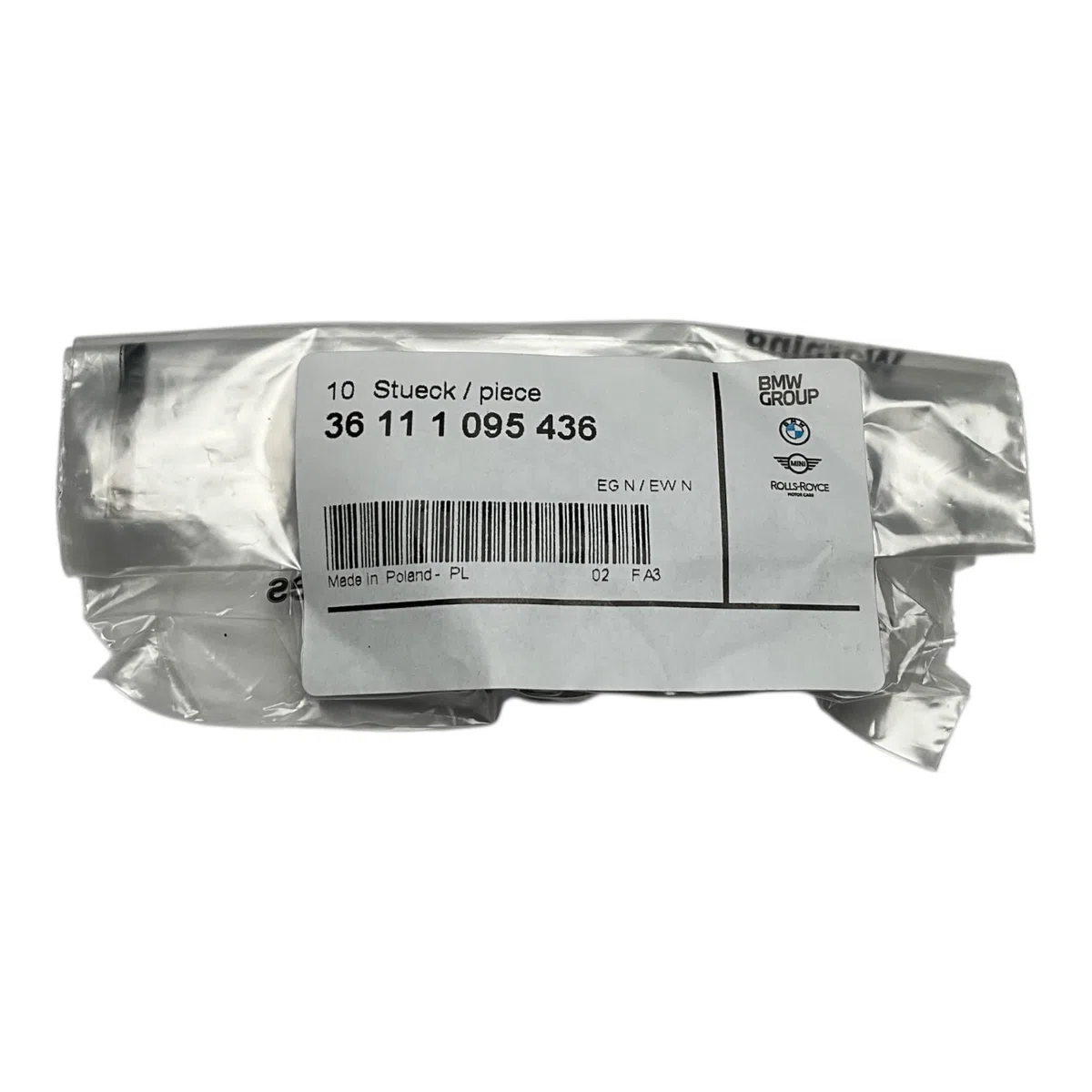 BMW TPMS Tapa de Válvula de Rueda Set Gray (x4) Tire Air – Funda de Relleno de Rosca en