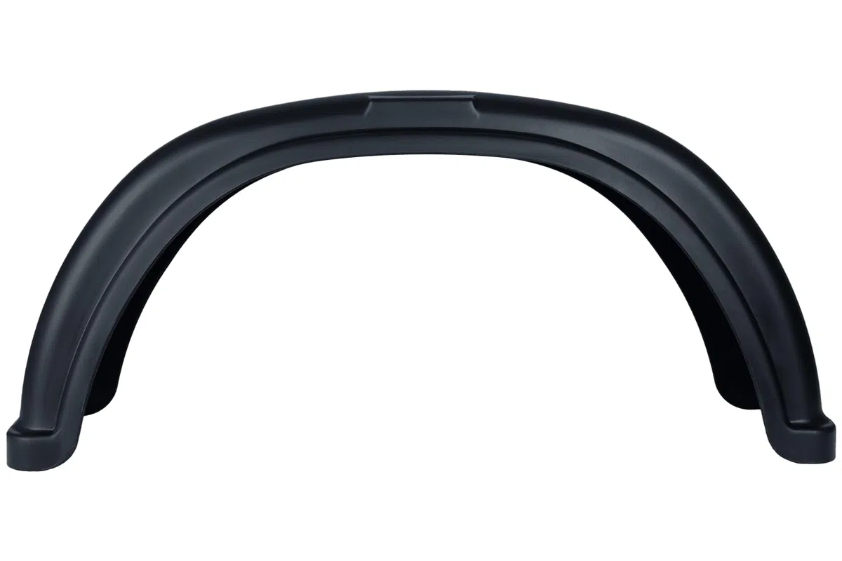 AL-KO Guardabarros Simple para Remolque Ruedas de 13 y 14 Pulgadas Paso de Rueda de plástico Polipropileno con EPDM 680 x 190 mm Cubierta Protectora antibarro Universal