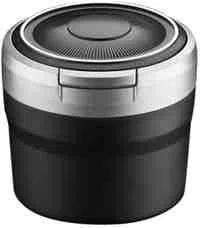 Cenicero de Coche para Audi A3 2005-2007 Portatil Sin Humo de Acero Inoxidable con Tapa autoextinguible,C