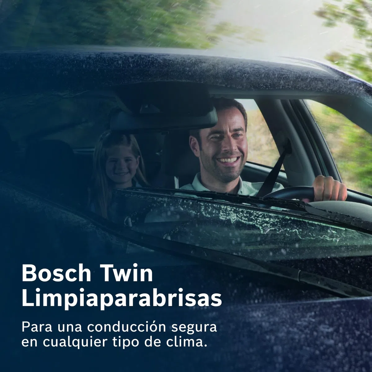 Bosch Twin 653 Limpiaparabrisas Frontal - Set de Escobillas de Recambio una mayor seguridad en la conducción, con Adaptador Quick-Clip Premontado, 65cm/40cm