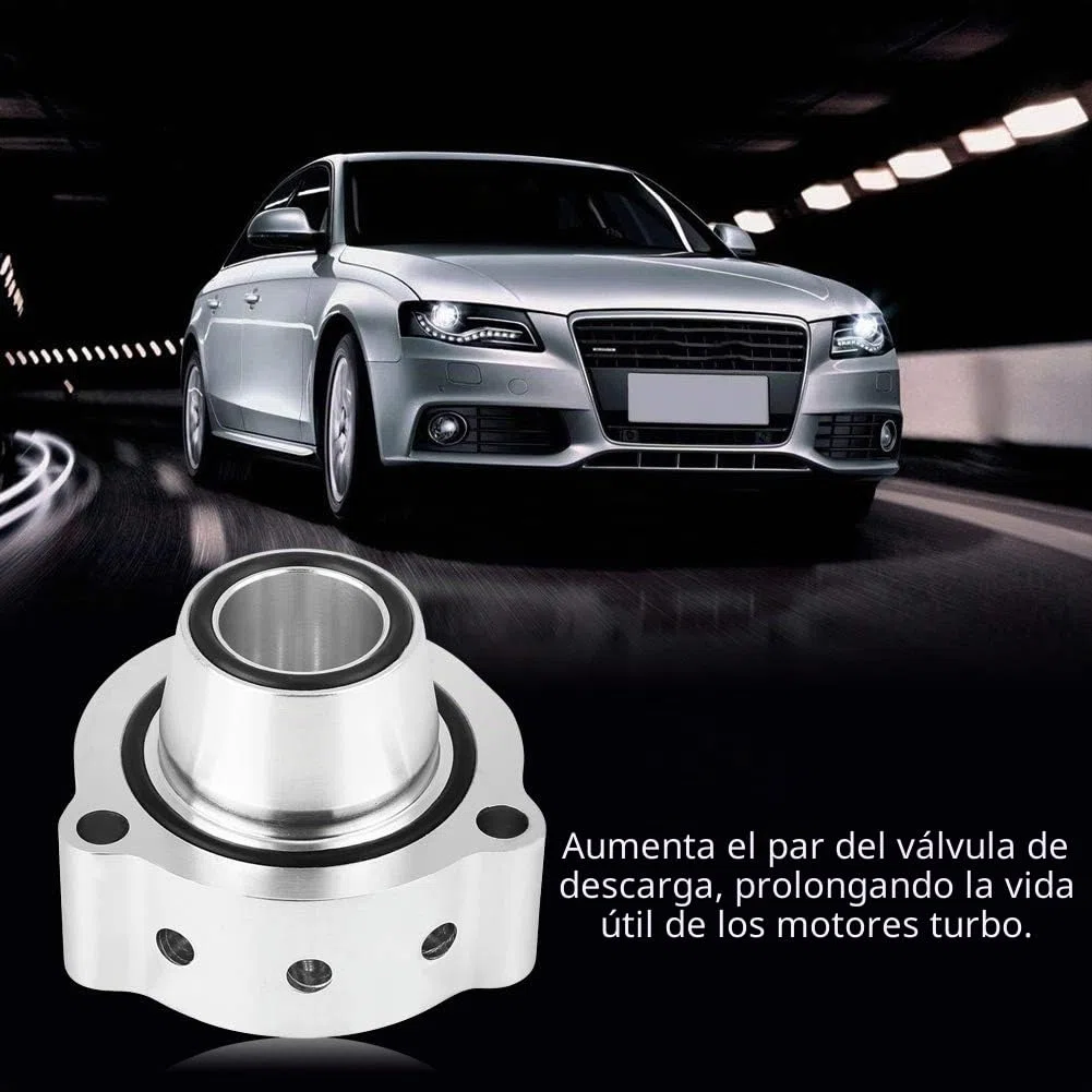 Adaptador de válvula de soplado para motores TFSI 1.8 2.0 1.4 Turbo apto para Seat espaciador tfsi valvula de descarga valvula de descarga 2.0tfsi válvula descarga forge valvula de d