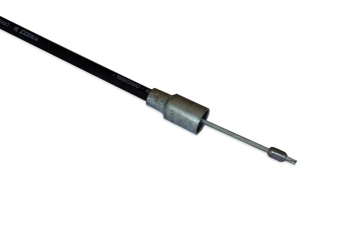 KNOTT Cable de Freno para Remolque 1630/1820 mm con Terminal de Bola para Frenado Seguro y Suave, Sirga de Freno de Alta Resistencia Modelo Nuevo para Ejes de Caravanas