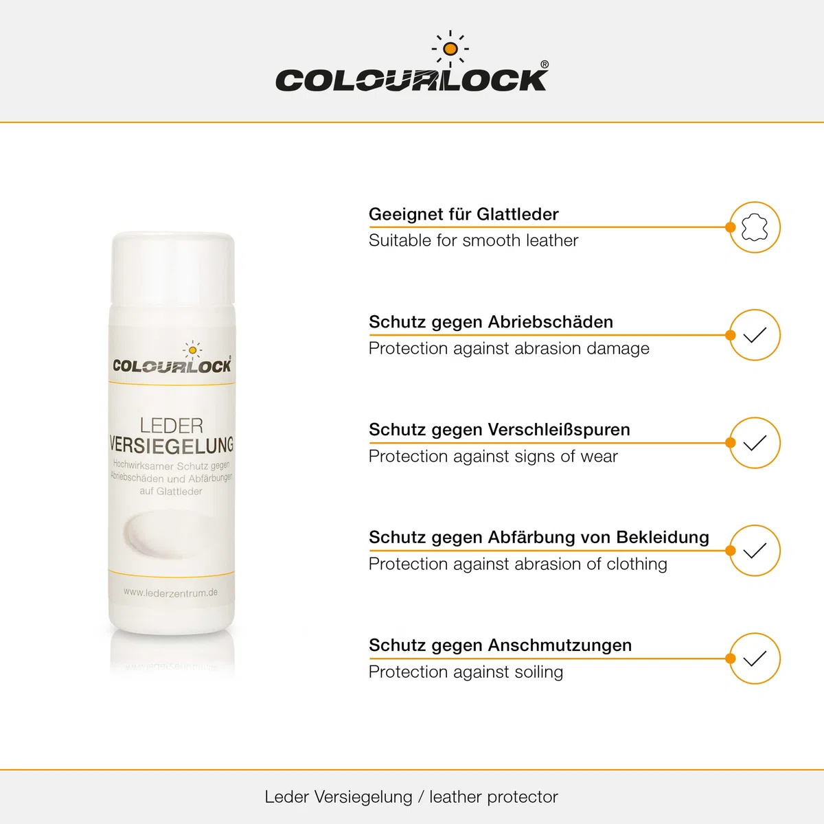 Producto impermeabilizante Colourlock para cuero - 150 ml