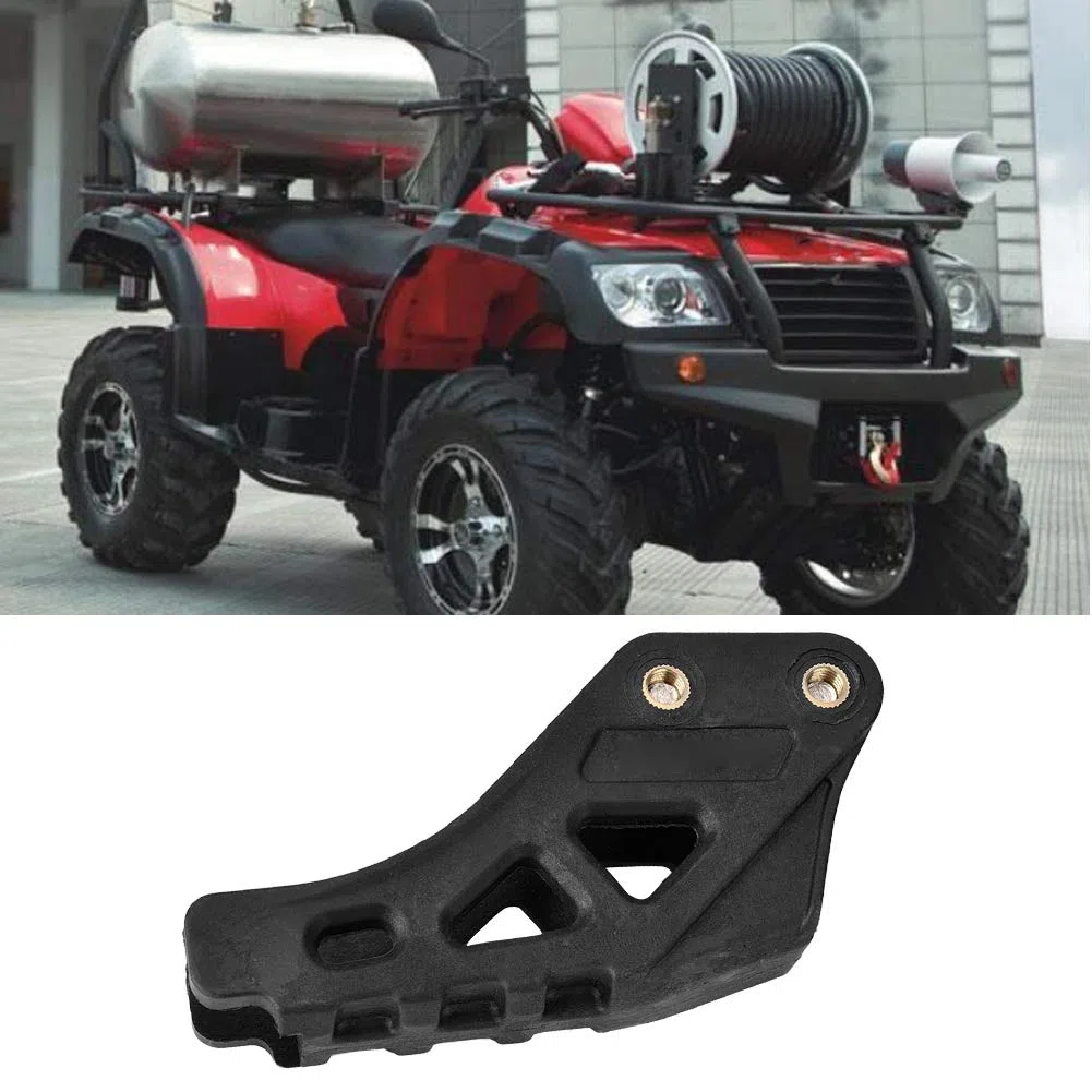 Qiilu Guía de cadena de motocicleta, Guía de cadena de plástico universal para 420 428 520 525 530 50 110 125 250 Bicicleta Motocicleta