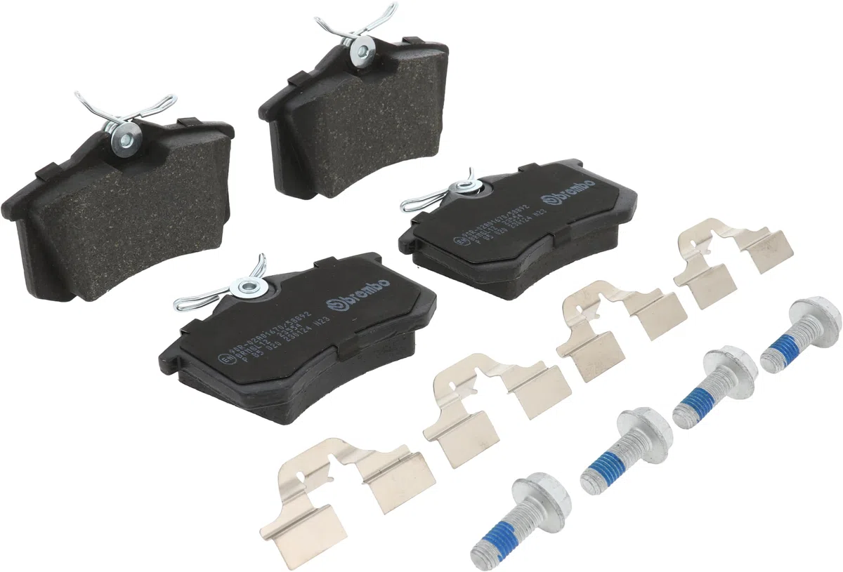 BREMBO 448P85020 Pastillas Freno, Set de 4