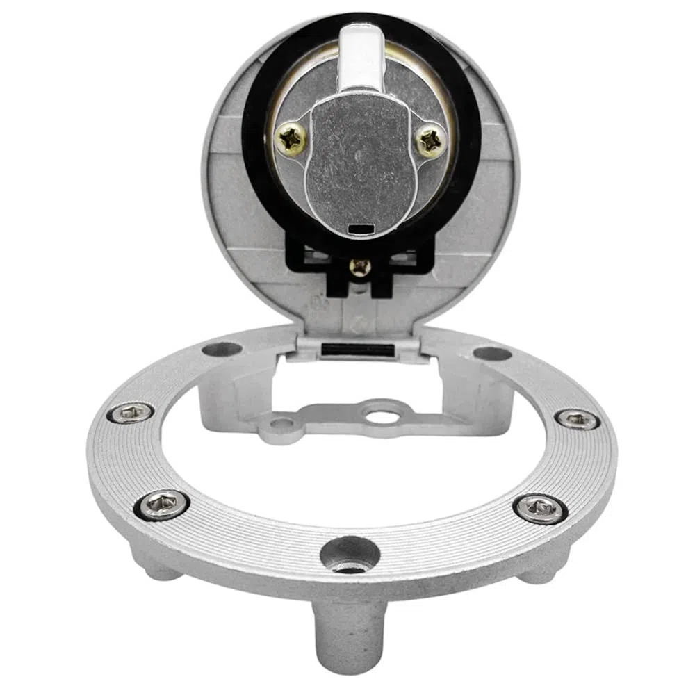 Baceyong 1 tapa de combustible para motocicleta, cubierta de tanque compatible con Yamaha YZF R1 1998-1999, R6 1999-2000, 600 750, XJR1200 XJR400 TDM850 TDM900 TRX850 FJ1200