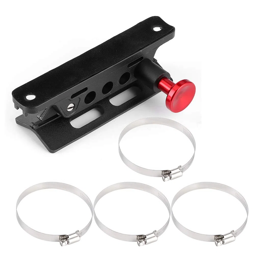 Práctico extintor de aluminio para montaje en nailon fiable para coche(red) ,Modificación del automóvil/modernización