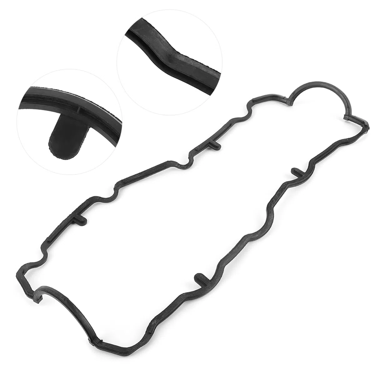Qiilu Junta de tapa de válvula, junta de tapa de válvula de motor 038103469E Reemplazo de accesorio de coche apto para 1998-2005 TDI 1.9L