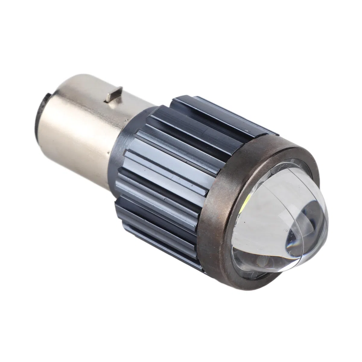 Faro LED para Motocicleta BA20D, Focos Brillantes para Moto de 3500lm, 6000K, Color de Luz Blanca