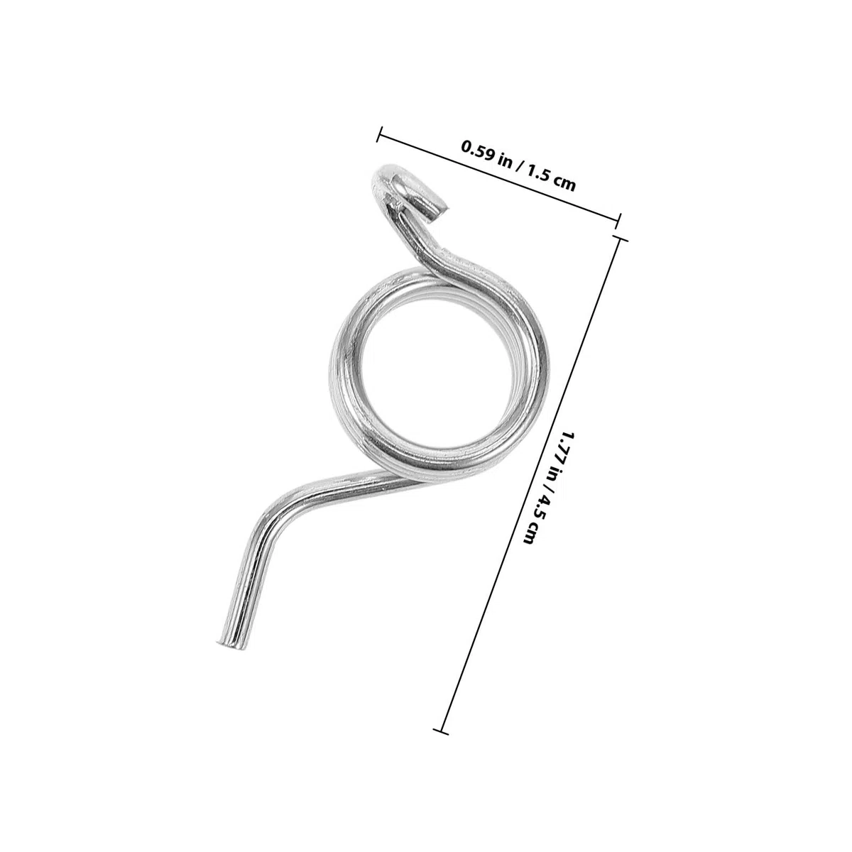 Soportes para Reposapiés de Motocicleta de Cross de Aleación de Aluminio Cnc, Aplicables Generales, 2 Piezas Resortes Resistentes para Uso Todoterreno