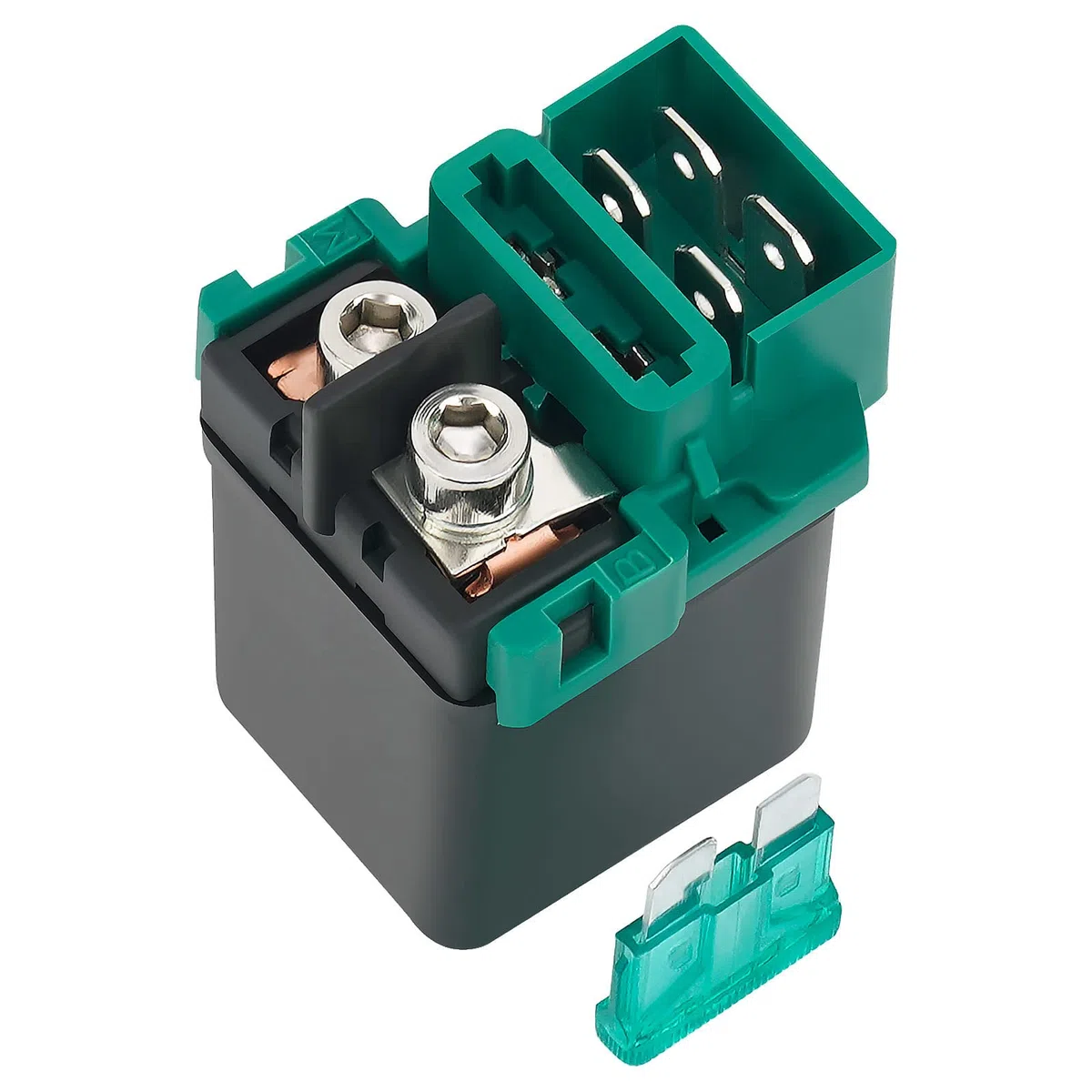 Road Passion Relé de solenoide de arranque de motocicleta para KAWASAKI ZX6G ZX6R 1998 1999 / ZX6J ZX6R ZZR 600 00-Up / ZX750 NINJA ZX-7R ZX-7RR 1996-2002