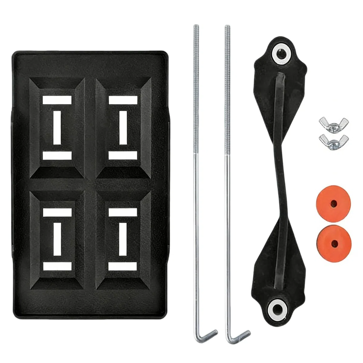 Soporte para Bandeja de Batería de Coche,Sujeción Ajustable por Presión,Base de Montaje para Fijación de Batería - para Automóvil, Camión, RV, Embarcación y Modificación