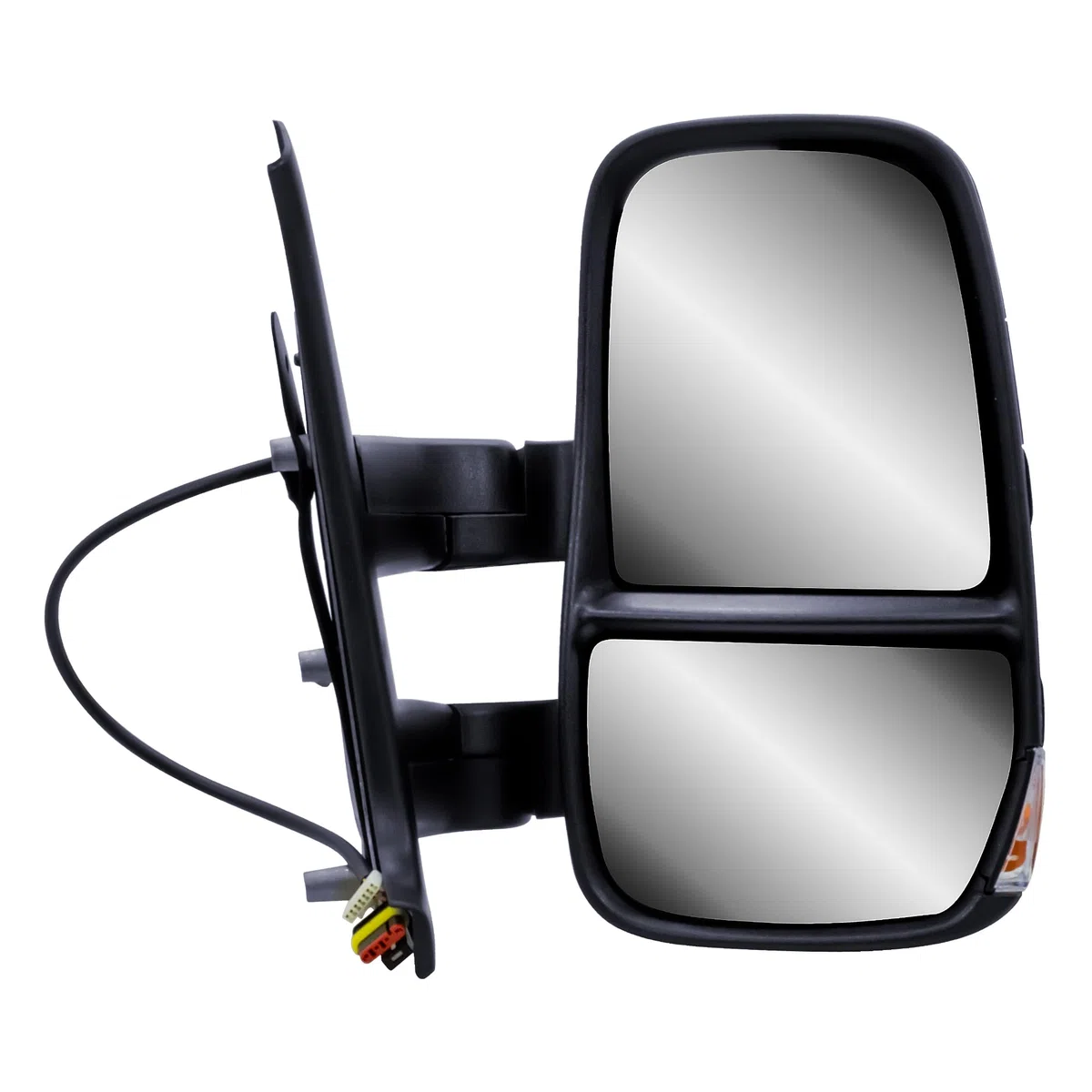 LONGLING Espejo retrovisor derecho eléctrico y calefactable con indicadores de dirección para IVECO Daily IV V camión 2006-2013