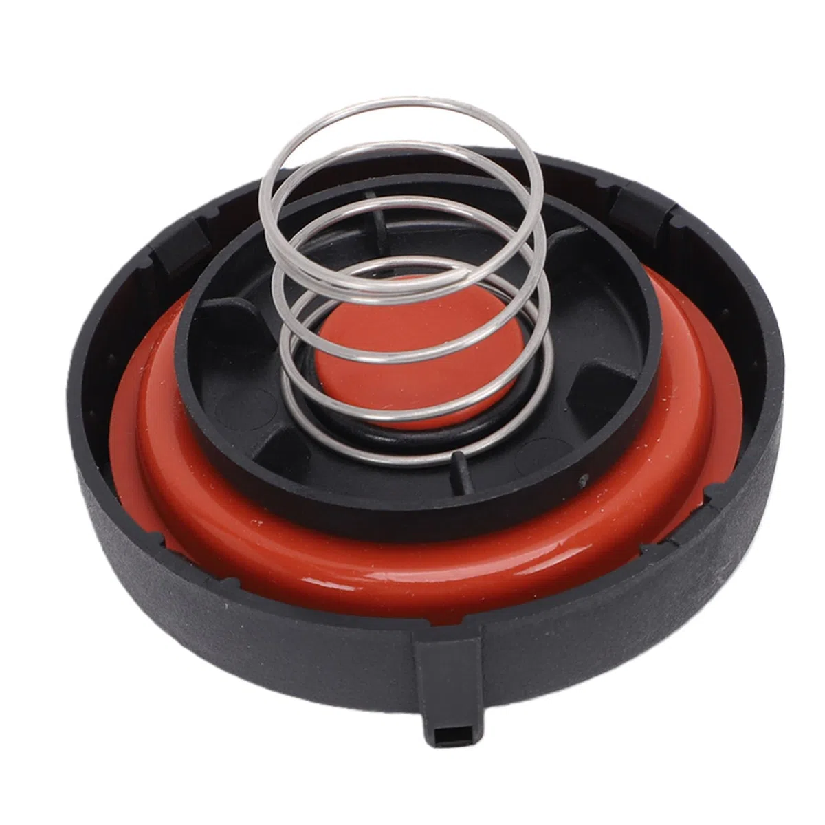 Tnfeeon Cubierta de Diafragma de Válvula PCV con Membrana Kit de Reparación de Goma ABS Reemplaza 03L103469 03L103469A para Modelos de Motor 1.6 2.0 3.0 TDI y Mantenimiento de Vehículos