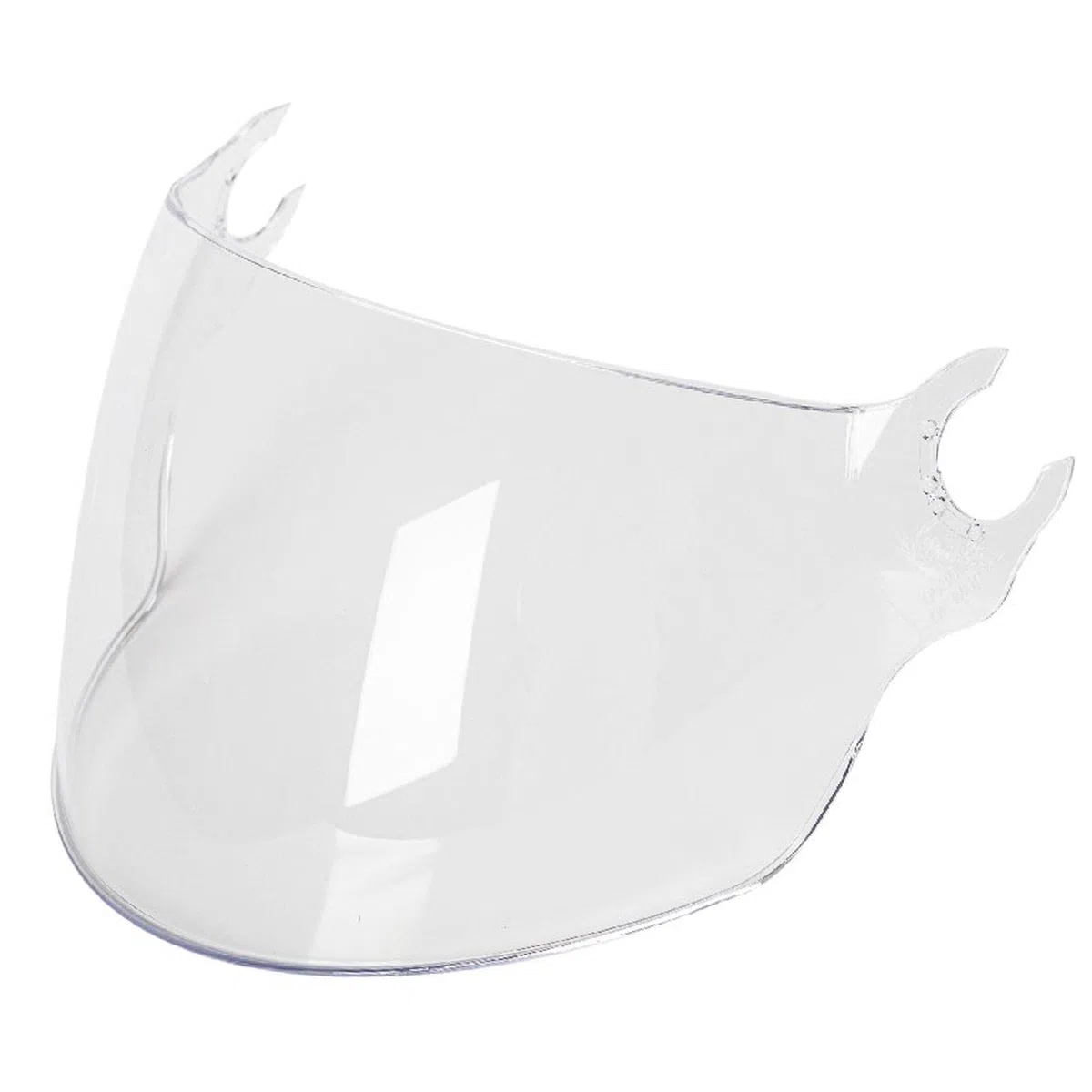 LS2 OF562 Lente de Reemplazo de Visera de Casco Moto Antiniebla y Antiarañazos, Cromo Plateado, Accesorios para Motocicleta - Transparente