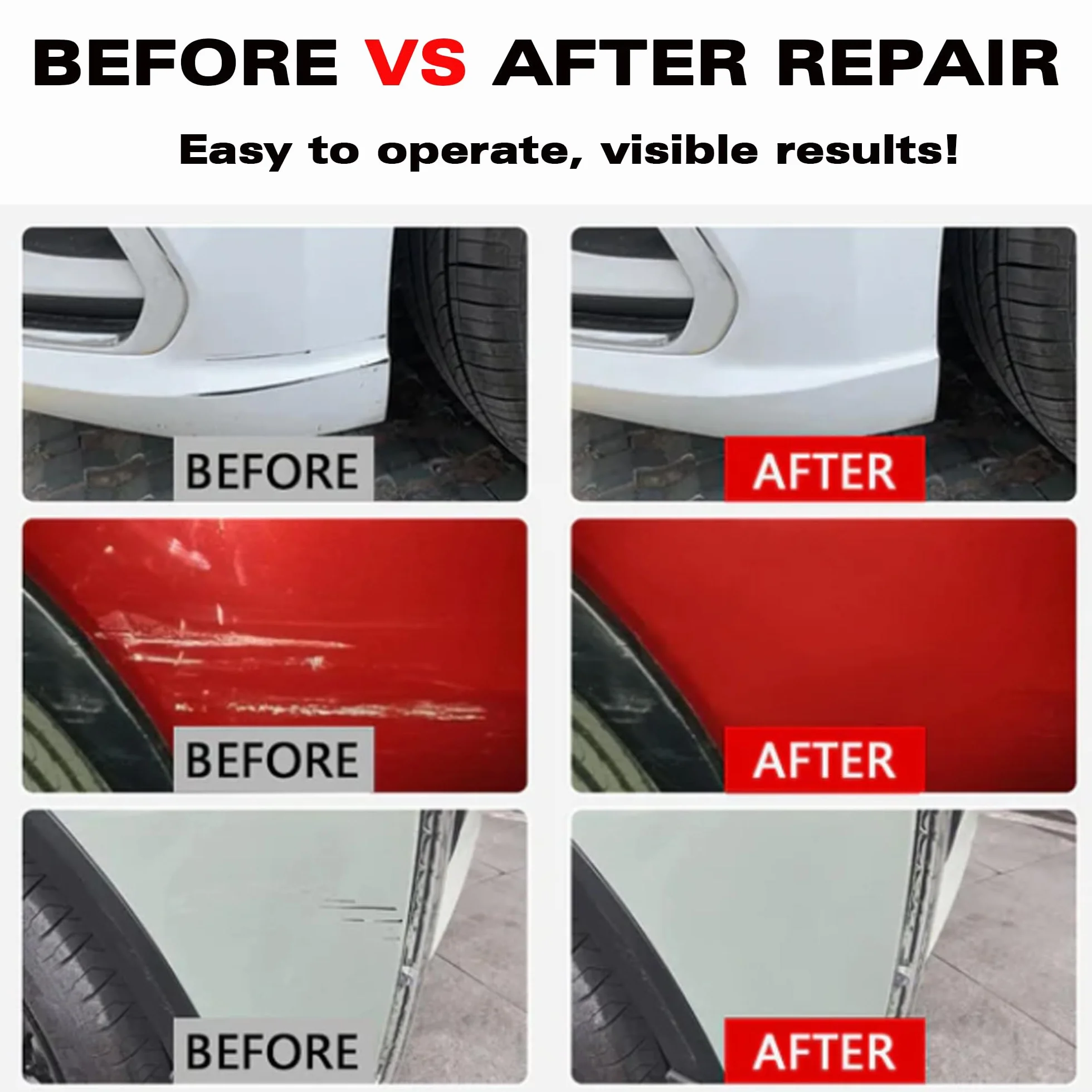 TOPABYTE Bolígrafo de Pintura para Retocar para Tesla Model Y X S 3 Highland Reparación de Pintura para Carrocería Pinturas para Retoques de Carrocerías para Propietarios de Tesla (Pearl White)-PPSW