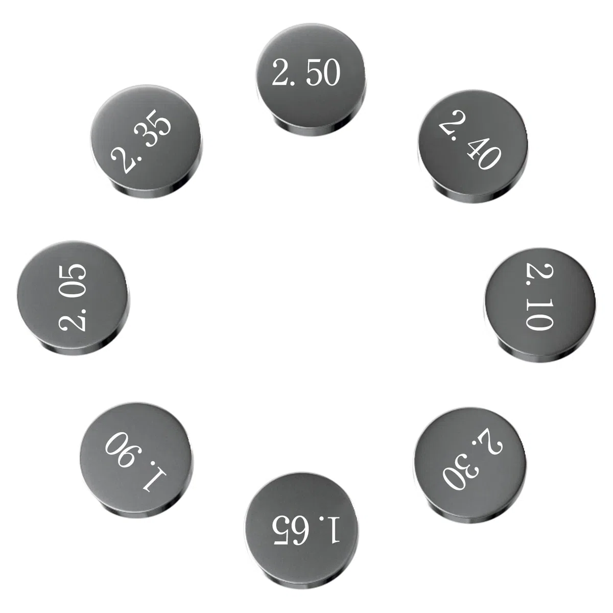 AHL- 47pcs 7.48mm Motocicleta Pastillas ajustable juego de válvulas Valve Shim kit para SV650 1999-2008
