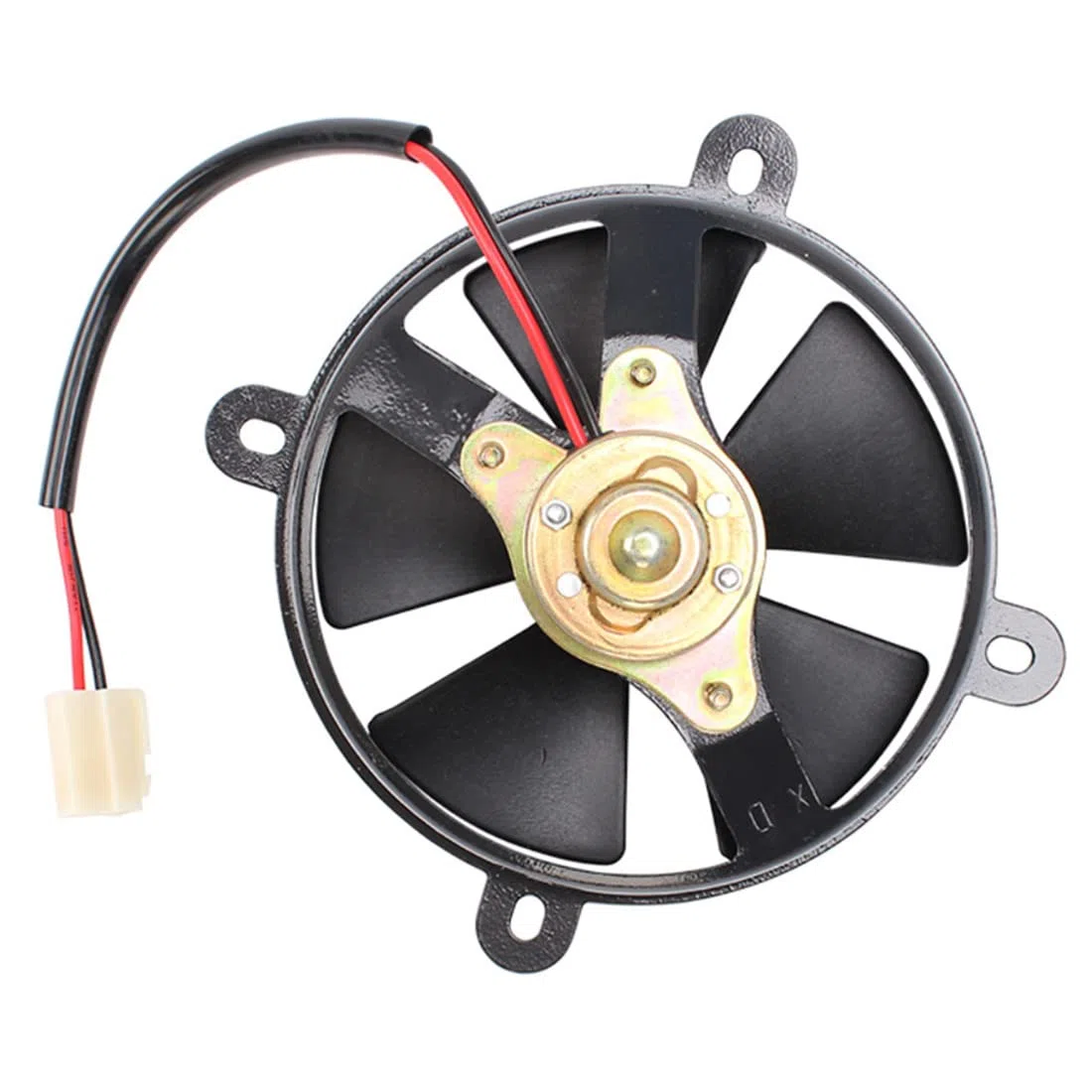 6 "12V universal motocicleta delgada eléctrica radiador ventilador montaje tanque de agua piezas para 150cc 200cc quad Dirt Bike ATV