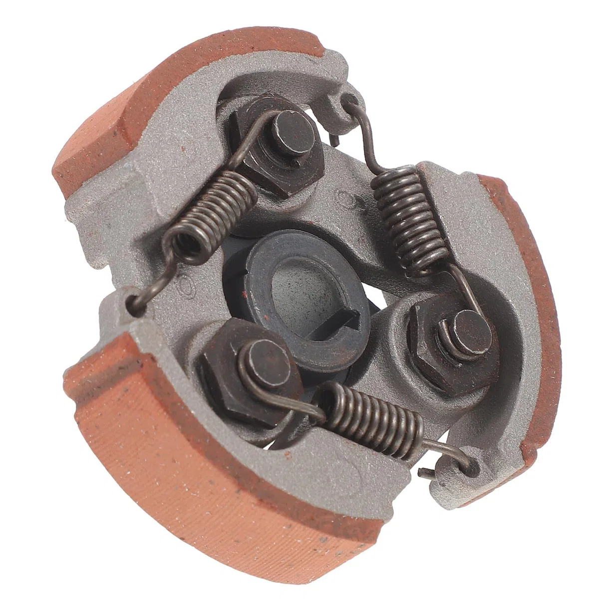 HANABASS Pastillas de Embrague Reforzadas para Minimotos 47-49 Compatibles con Motos de Cross y Atv de 2 Tiempos Color Rojo Conjunto con Muelles para Reemplazo y Rendimiento Mejorado