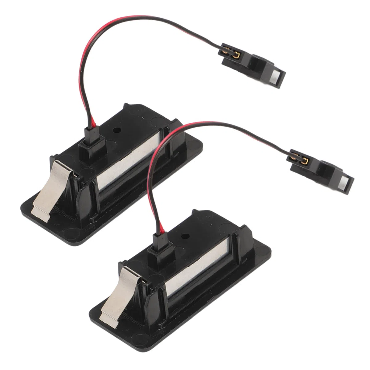 2x Luces Matricula para Audi A1 S1/A3 S3/A4 B8 8K/A4 S4/A5 S5/Q3 Q5 Q7 TT TTS Luz matrícula für VW Caddy Touran Skoda Seat 6000 K 8T0943021 4G0943021 3AF943021