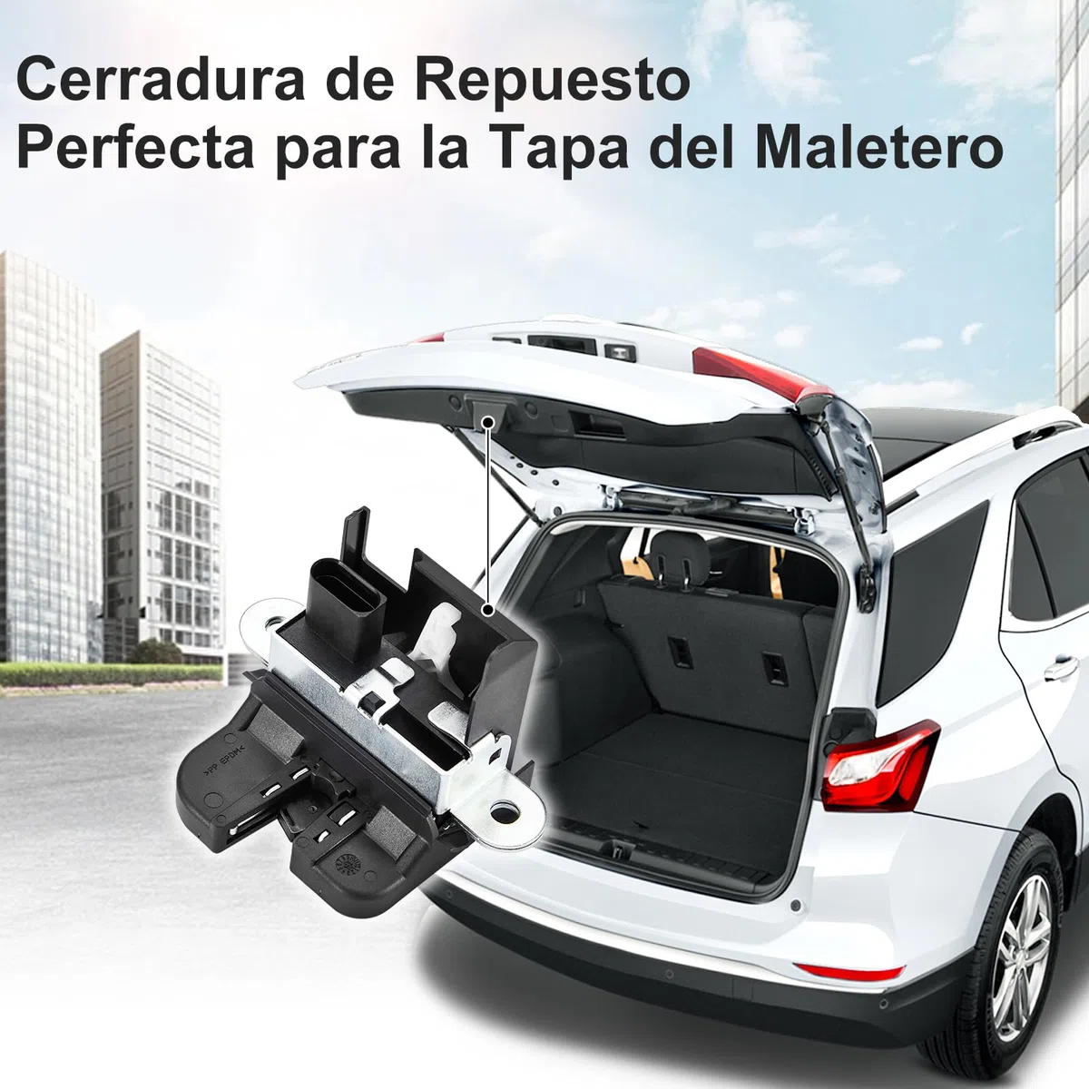 Cerradura Maletero Coche Compatible con Golf 5 Golf 6 Golf 7 Passat B6 B7 Touran Tiguan Beetle, Cerradura Puerta Trasera Trasero 5G6827505, 5G6827505 9B9, 5G68275059B9, 5G6827505A, 5G6827505B
