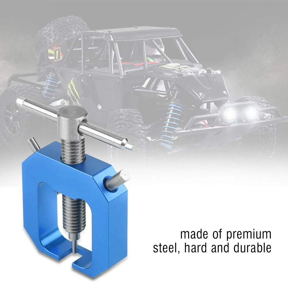 Extractor de Piñones Universal para Coches RC, Herramienta Profesional de Acero para Retirar Engranajes de Motor HSP HPI Traxxas, Accesorio de Actualización (Azul)