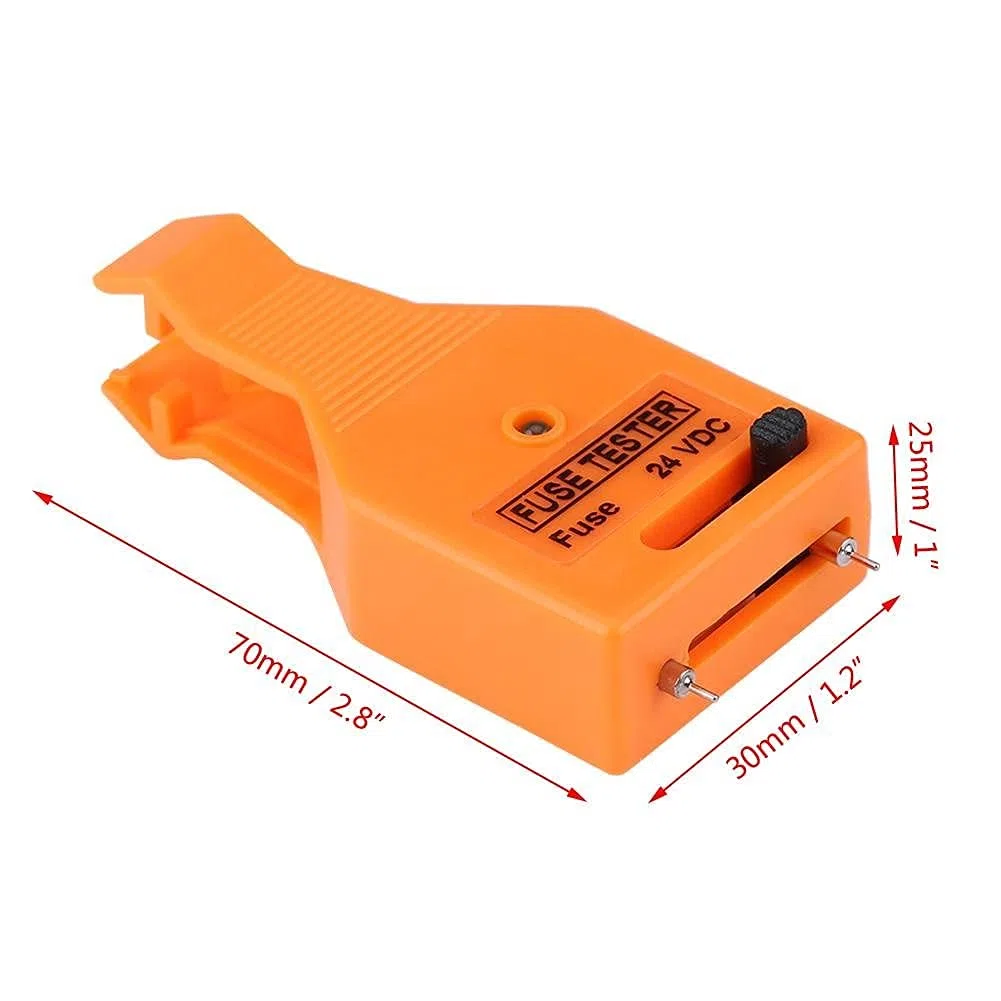 Probador de fusibles automotriz, herramienta de eliminación de probador de fusibles de coche multifuncional Probador de fusibles de cuchilla automotriz probador de fusibles