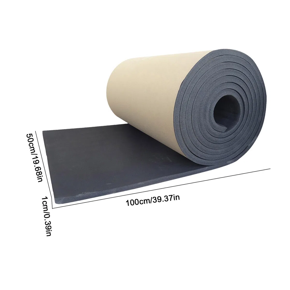 Motor para absorción acústica | Relleno Espuma ignífuga Impermeable para amortiguación acústica, Acolchado Espuma con Escudo térmico para el Aislamiento térmico del Control del