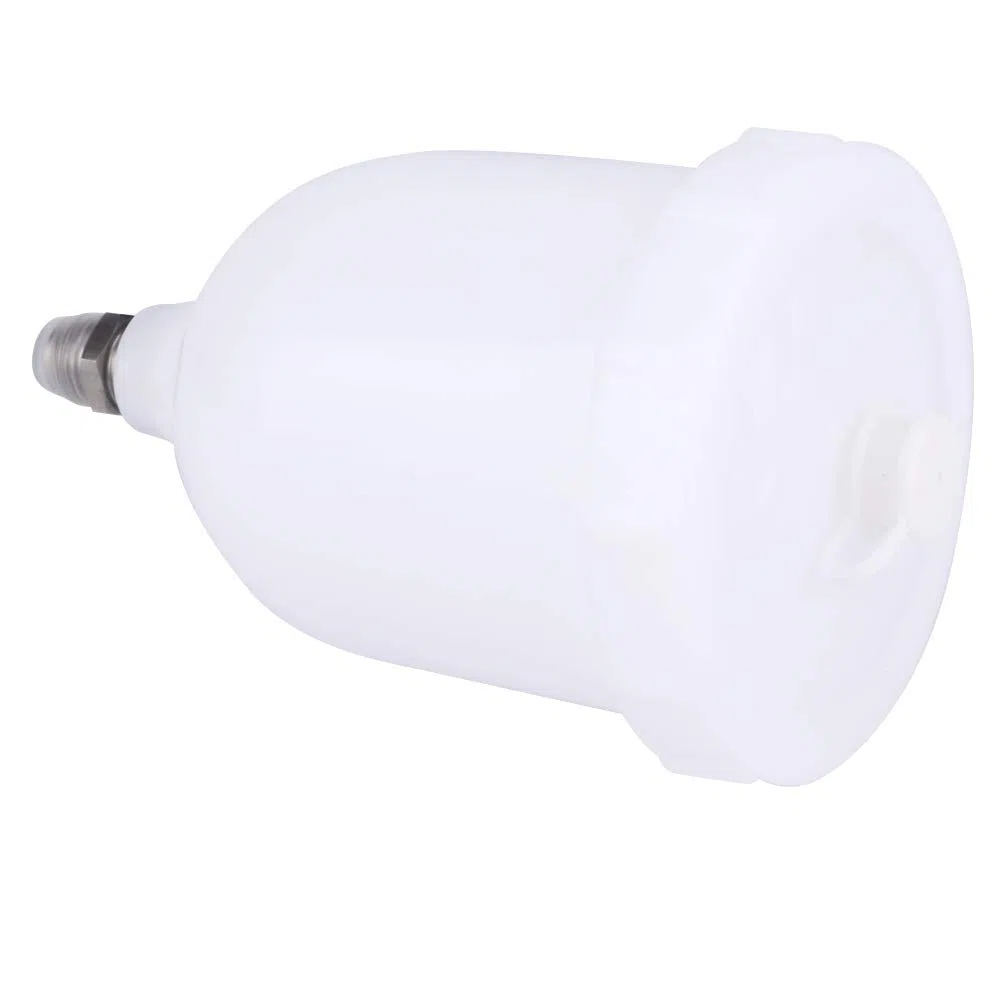 Devilbiss para GTI Cup Devilbiss Cup Plástico Blanco 600Ml Pistola de Pulverización Olla Alimentación por Gravedad Vaso de Pintura de Plástico para D Evilbiss para GTI T Ekna Pro