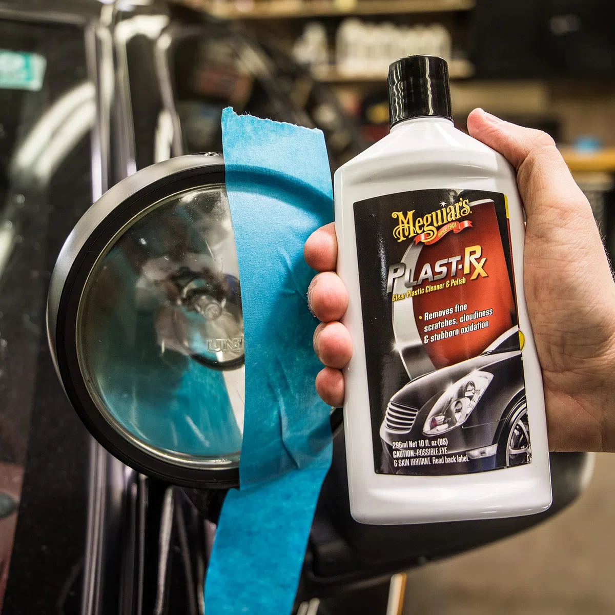 Meguiar's G12310EU Plast X - Pulimento para plásticos transparentes (296 ml)