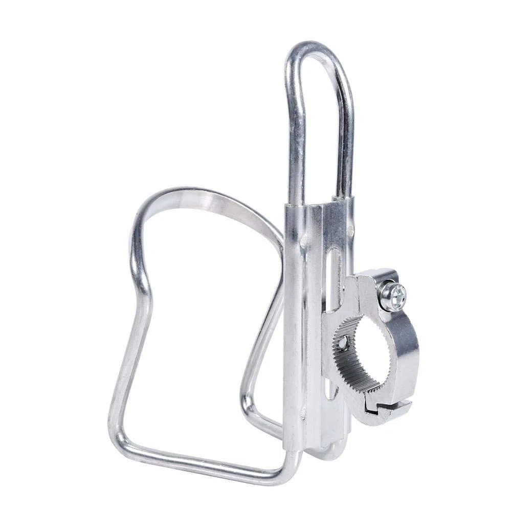 Portavasos de Motocicleta-Duokon Portavasos para Motocicleta, Moto Portavasos para Bebidas Moto Soporte para Bebidas de Agua Adaptador de Botella de Manillar(Blanco)