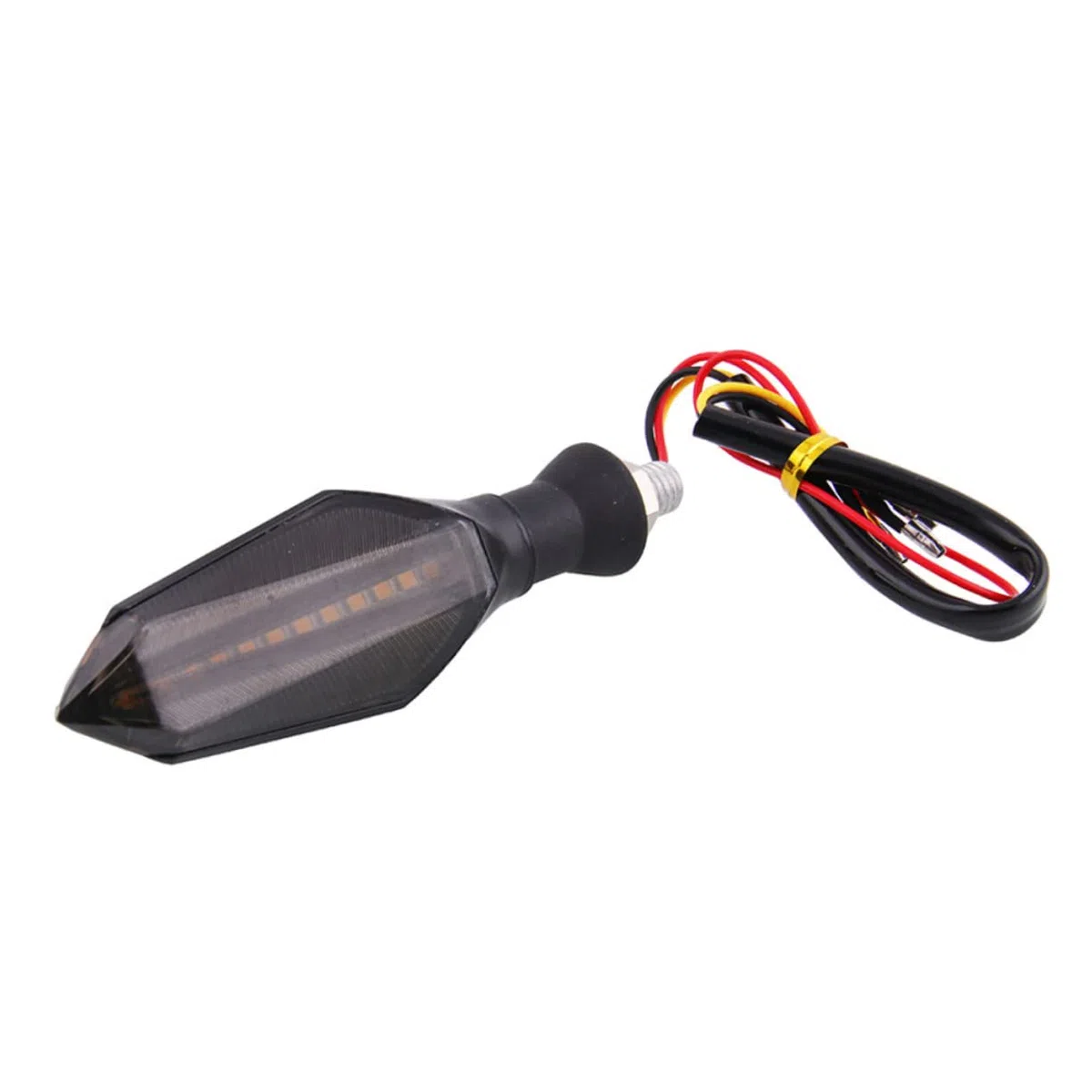 ERINGOGO Luz Trasera de Motocicleta Intermitentes LED Homologados, Doble Flecha Luminosa, Material Abs, bajo Consumo y Larga Duración para Modelos de Motocicleta y Cbr250r
