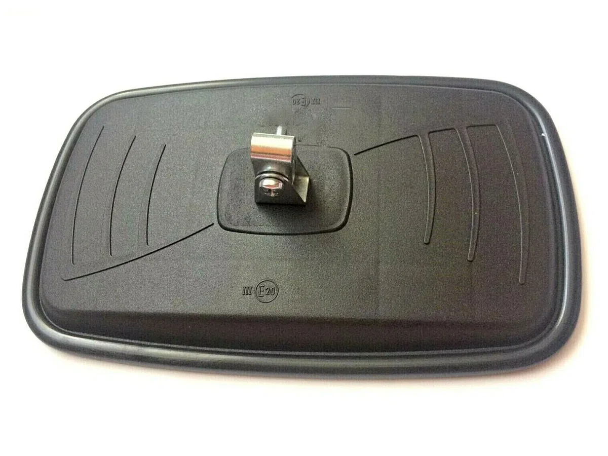 Espejo retrovisor exterior 232 x 145 mm ø10 excavadora tractor maquinaria de construcción E20 universal (1, 232 x 145 mm)
