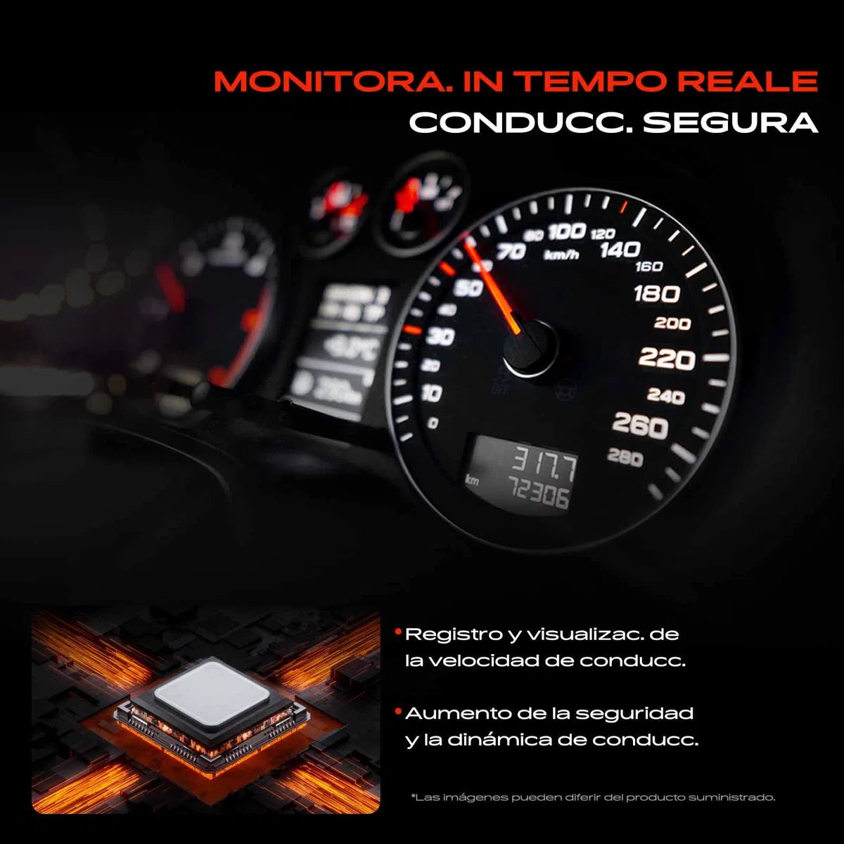 Frankberg Sensor de distancia Sensor del eje del velocímetro 3+1-Polo Compatible con Spark M150 Matiz M100 M150 Matiz Furgoneta/Compacto KLA4 Replace# 96518414