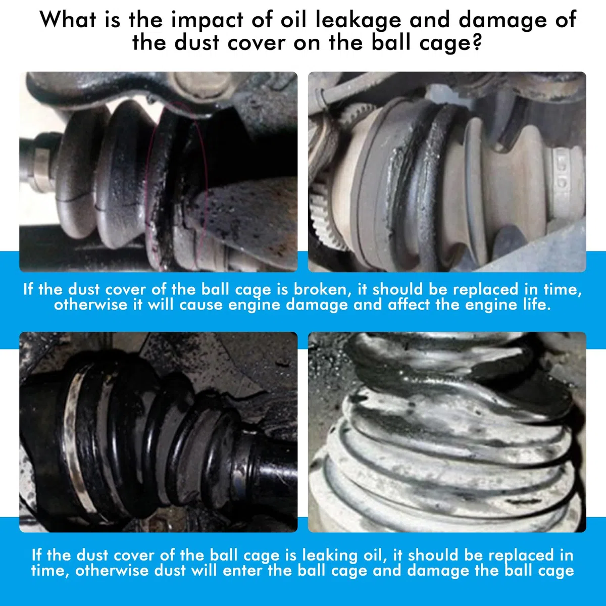 Fuelle Palier Universal, Universal Silicona CV Barco Velocidad Constante Eje de transmisión Polvo Cubierta Fuerte Elasticidad Coche Herramientas