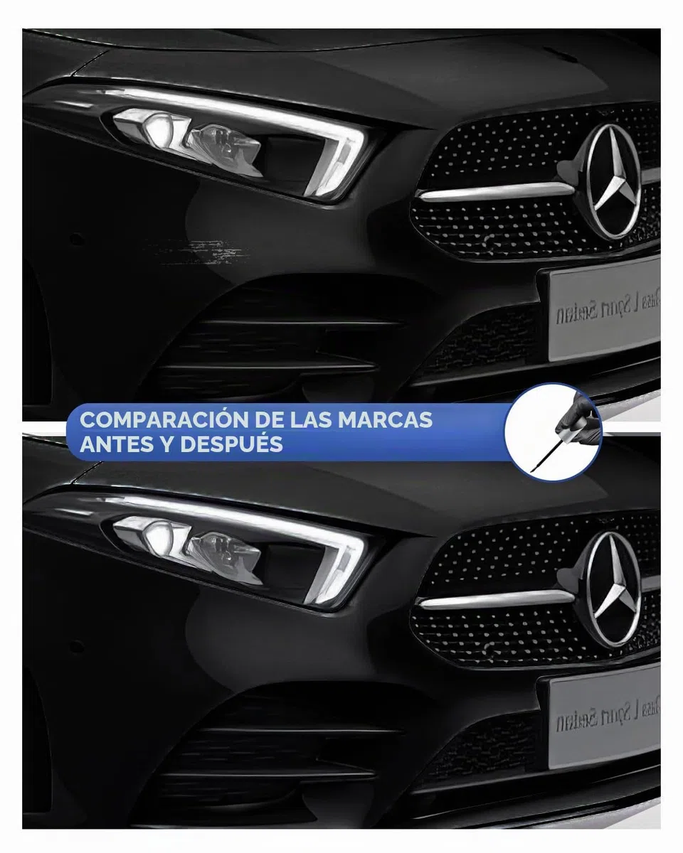 197/9197 Obsidiana Negro Metálico Pintura de retoque para Mercedes-Benz B/C/E/G/R/M/S/CL/GL/ML/SL/SL/CLK/CLS/GLC/GLE/GLK/CLS/SLC/SLK/SLS/AMG GT Series – Reparación de arañazos y astillas