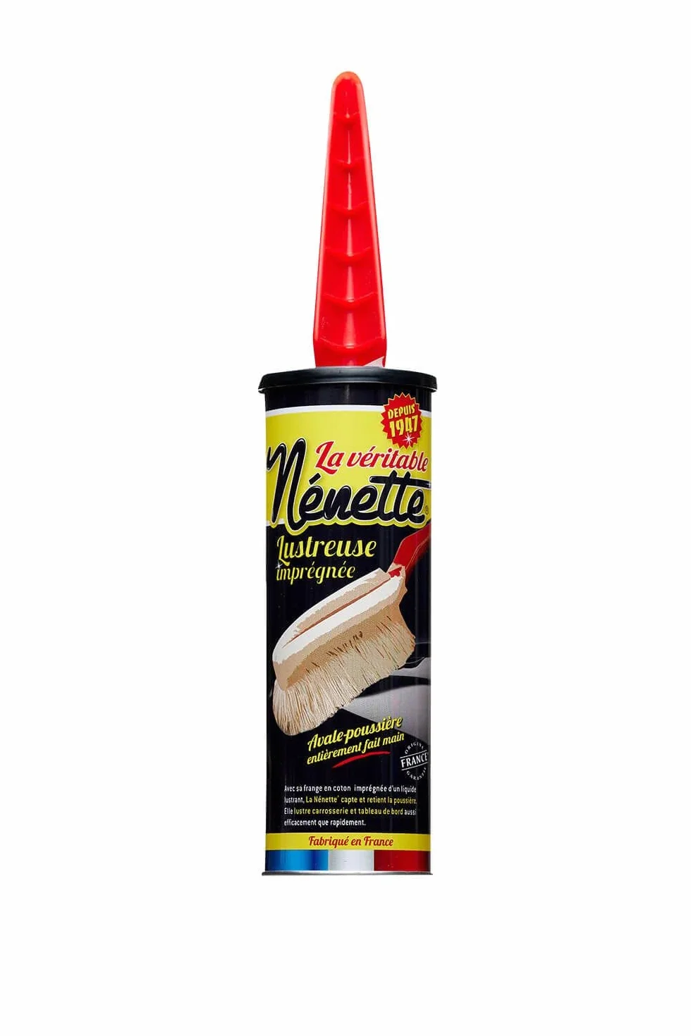 La auténtica Nénette - Cepillo impregnado para pulir y Quitar el Polvo del Coche