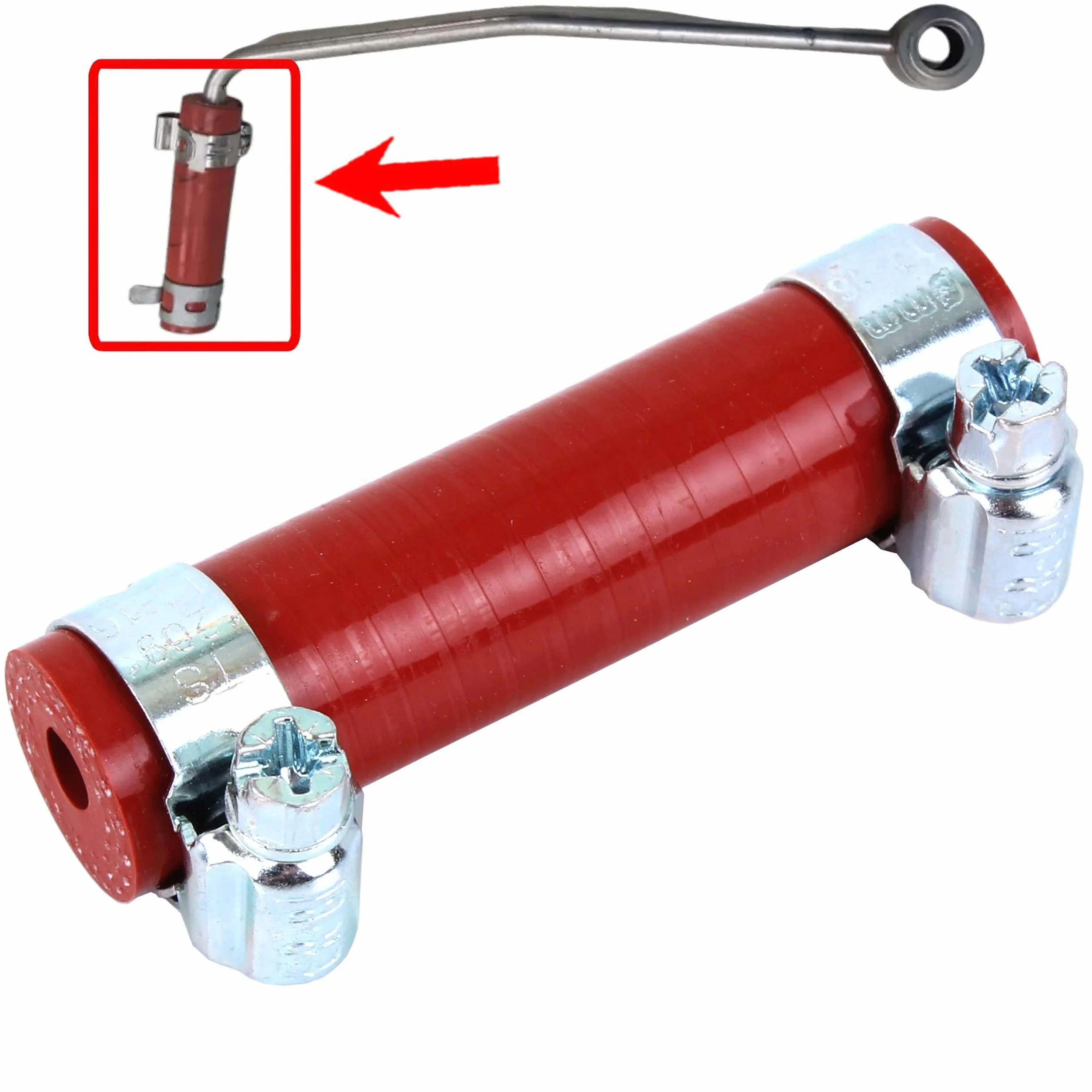 INLY Tubo del sensor de temperatura de los gases de escape EGR Tubo de presión diferencial compatible con Duster Lodgy Cube Qashqai Fluence Grand Scenic Kangoo Laguna Megane 1.5 dCi 1412000Q1G